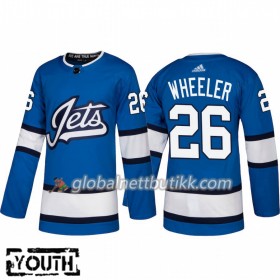Winnipeg Jets Hockeydrakt Blake Wheeler 26 Alternate 2018-2019 Adidas Authentic - Barn